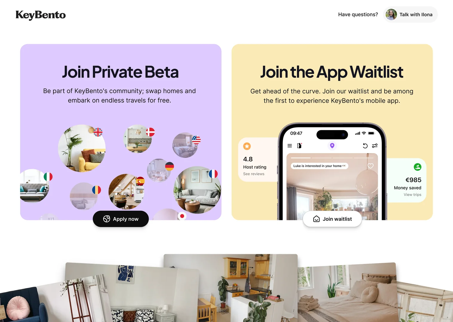 KeyBento · 2023 design work