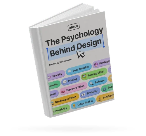 The Psychology Behind Design ebook cover