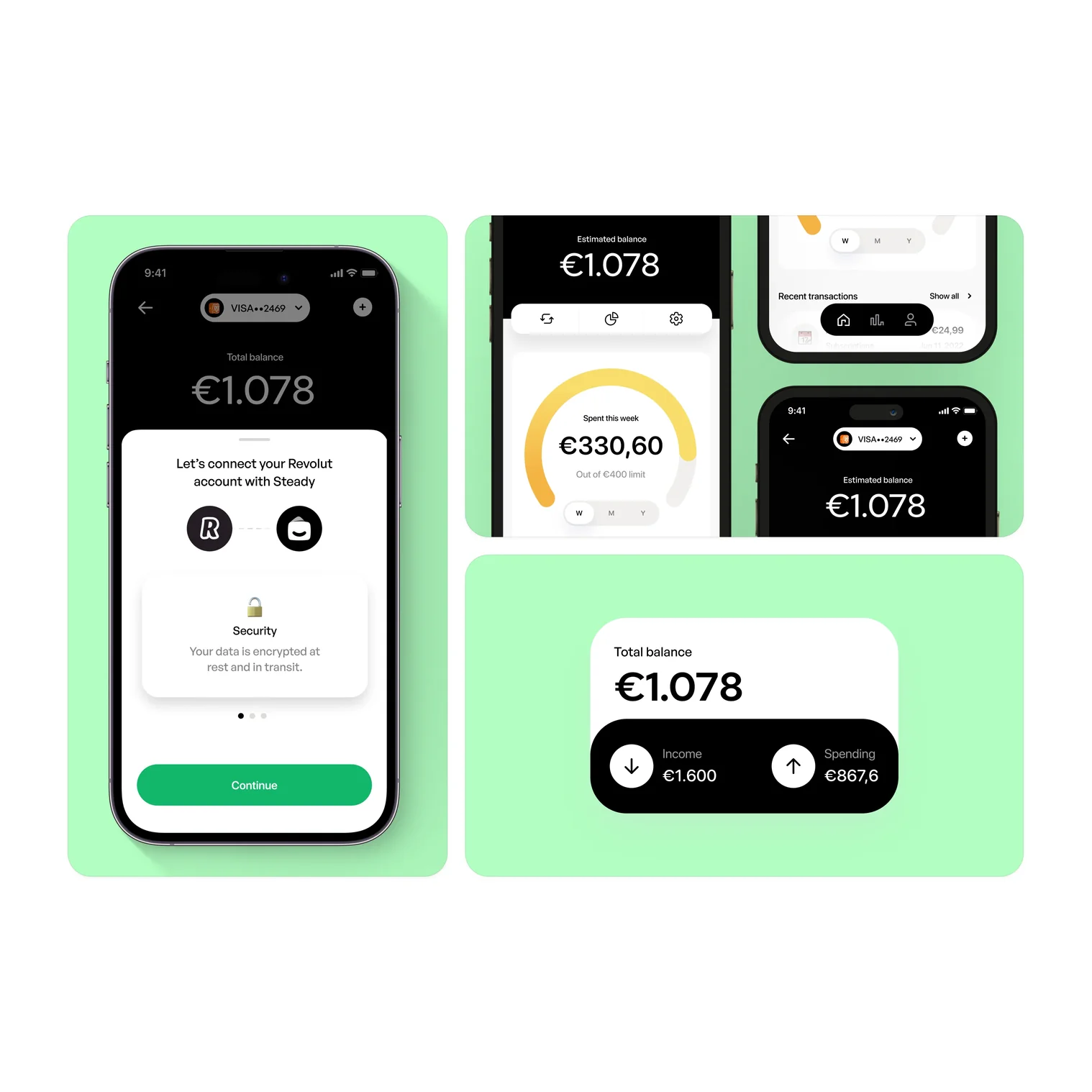 Steady · 2021-2022 design work