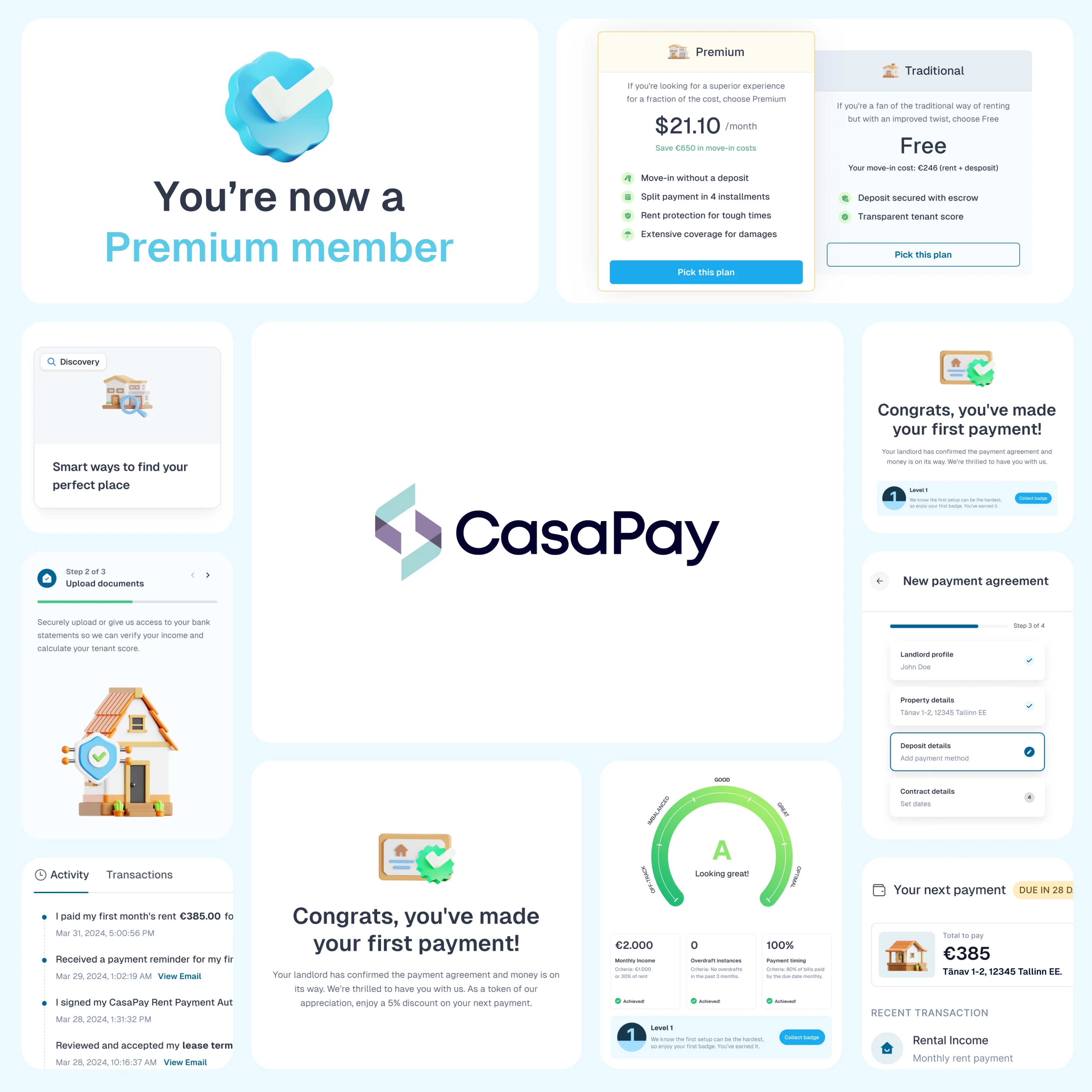 CasaPay · 2024 design work