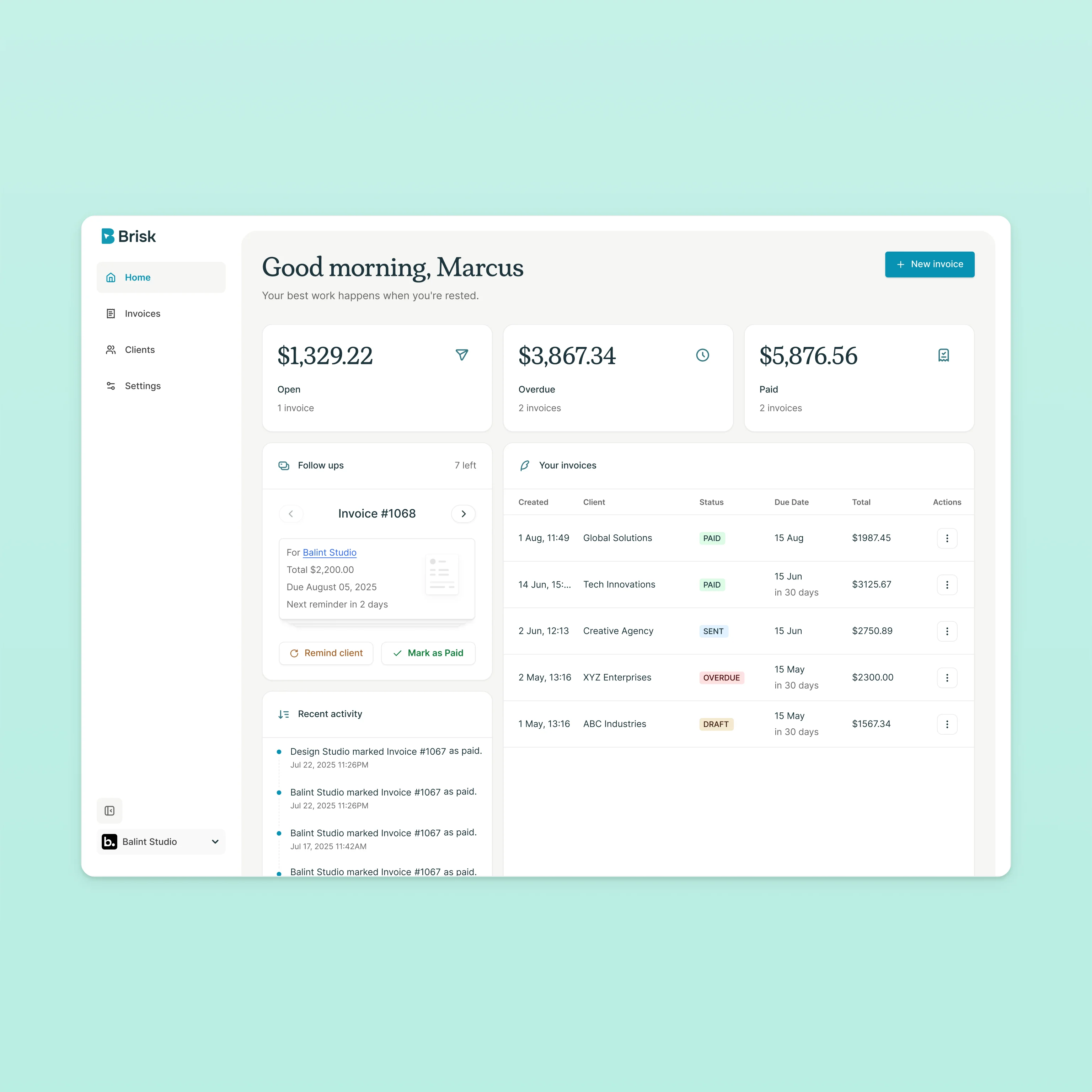 Speakframe · 2025 design work