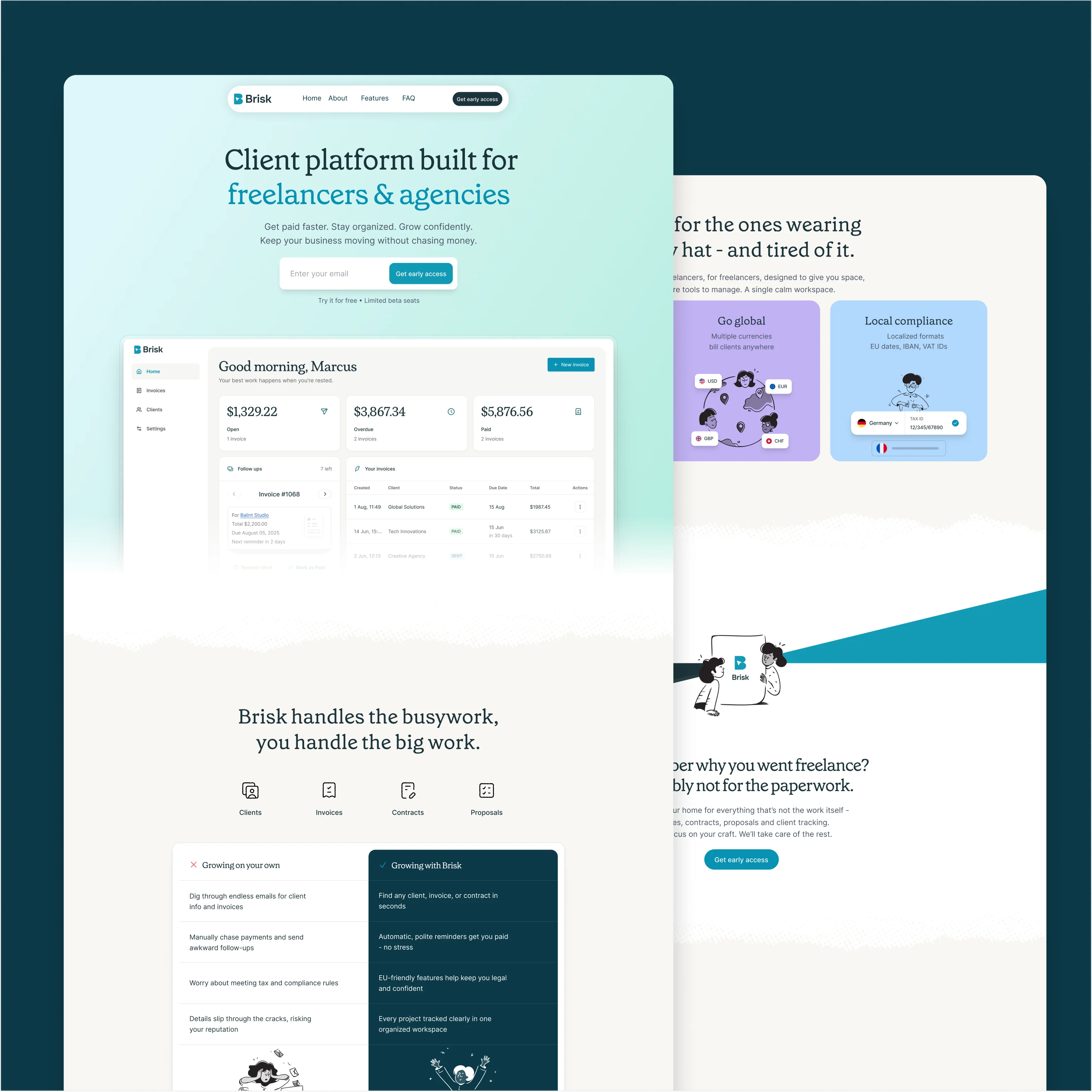 Speakframe · 2025 design work
